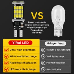 Car T15 W16W 921 912 T16 902 LED Bulb High Brightness Replacement Reverse Lamp Turn Signal Motorcycle Side Marker Lamp 12V 24V