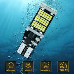 Car T15 W16W 921 912 T16 902 LED Bulb High Brightness Replacement Reverse Lamp Turn Signal Motorcycle Side Marker Lamp 12V 24V