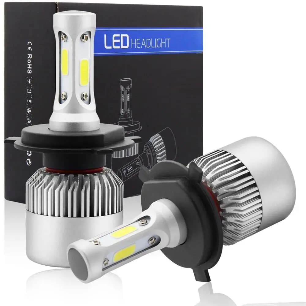 XTG S2 LED Headlight Bulbs H1 H4 H7 H11 9005 9006 80W 8000LM Canbus No Error Hi Lo Beam Car Motorcycle Auto Lamp 6500K 9-36V
