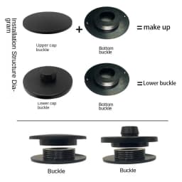 4PCS/8pcs Car Floor Mat Caret Clips Fixing Non-Slip Fastener Clips For Holders Grips Clamps Floor Holders Car Accessories