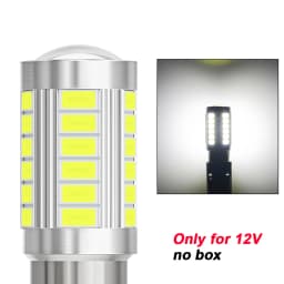 2pcs LED 1156 BA15S P21W 1157 BAU15S PY21W P21/5W BAY15D For Car Truck ATV Light Canbus 5630SMD Turn Signal Lamp DRL Bulb 12V24V