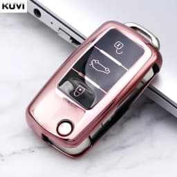 TPU Car Key Case Cover for VW Volkswagen Polo Tiguan Passat B5 B6 B7 Golf 4 5 6 MK6 Jetta Lavida Skoda Octavia Seat Leon Altea