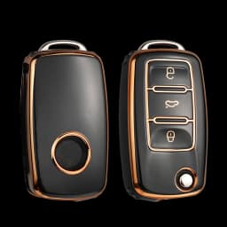 TPU Car Key Case Cover for VW Volkswagen Polo Tiguan Passat B5 B6 B7 Golf 4 5 6 MK6 Jetta Lavida Skoda Octavia Seat Leon Altea