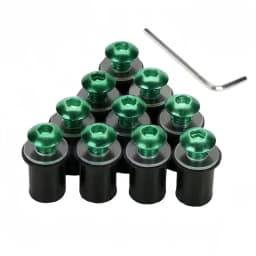 5mm 10PCS Motorcycle Windscreen Windshield Bolts Screws Nut Fastener For Suzuki GSXR 600 750 1000 K1 K2 K3 K4 K5 K6 K7 K8 K9 K11