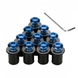 5mm 10PCS Motorcycle Windscreen Windshield Bolts Screws Nut Fastener For Suzuki GSXR 600 750 1000 K1 K2 K3 K4 K5 K6 K7 K8 K9 K11