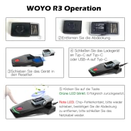 WOYO R3 For BMW Ambient Air Cartridge Resetter