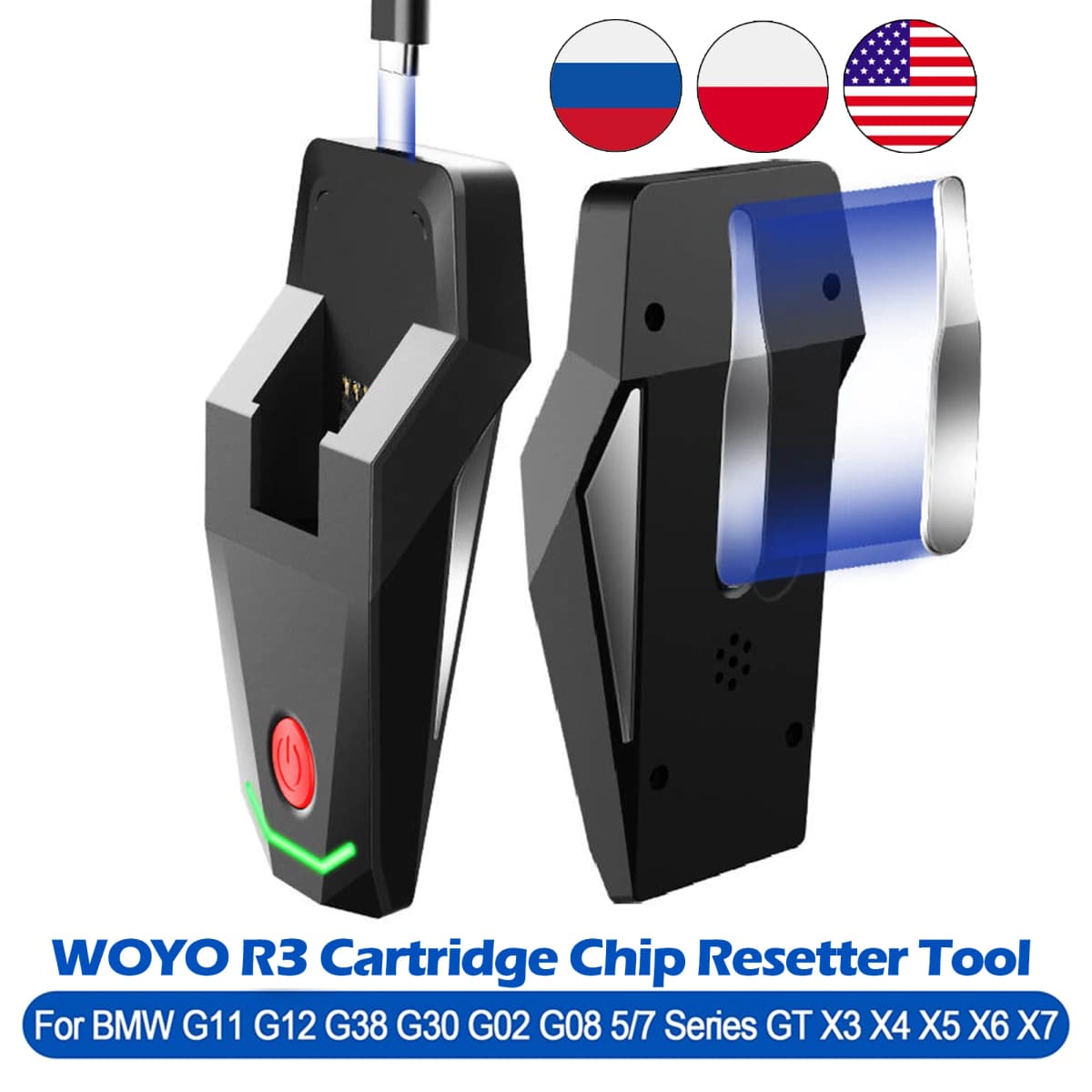 WOYO R3 For BMW Ambient Air Cartridge Resetter