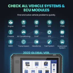 MUCAR VO6 OBD2 Car Diagnostic Tool Full System Auto Scanner Code Reader ABS Engine 28 Resets Oil Scan Tools Lifetime Free Update