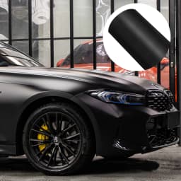 Matte Black Car Wrap Cast Vinyl Film Bubble Free Sticker Auto Motorcycle Body Wraping Film Self-adhesive Vinyl Car Accessories