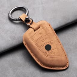 Leather Car Remote Key Case Cover for Bmw F20 G20 G30 X1 X3 X4 X5 G05 X6 X7 G11 F15 F16 G01 G02 F48 1 2 3 4 5 6 7 Series