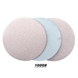 1/2/3/4/5/6 Inch Hook and Loop Sandpaper 25 Pcs Assorted 1000 /2000 /3000 /4000/ 5000 Grit Sanding Paper Round for Polishing