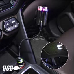 Car Roof Star Lights Interior USB Mini LED Starry Sky Projector Auto Lamp Decoration Night Galaxy Laser Home Atmosphere Lantern