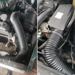1pc Automotive Air Conditioning Filter Intake Pipe Kits 76/63/51mm Steel Wire Corrugated Air Intake Telescopic Duct Hose Engines