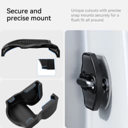 YZ For Tesla Model 3 Y YL Highland Juniper Car Door Lock & Hinge Cover Shock Absorber Soundproof Cushion Rubber 2026 Decoratingg