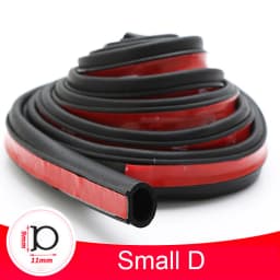 SEAMETAL 4Meter Car Door Seal Strip Stickers Anti-Dust Soundproof Sealing Big D Z P Type Noise Insulation Car Accessories Goods