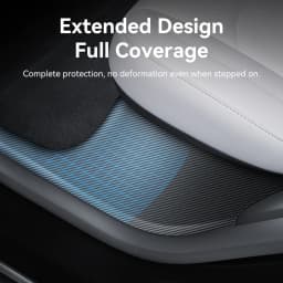 YZ for Tesla Model 3 Y Highland Juniper 2021-2025 rear door sill protection strip seat anti-kick pad corner guard accessory
