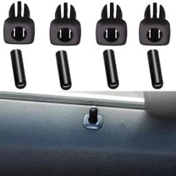 Car Door Latch Pin Security Door Lock Button Pin Screw Knob Cap Cover For BMW E60 E90 E70 E84 F10 F11 F30 F34 F01 F02 F07 X5 X3