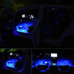 Foot Light Car Accessories LED Car Interior Ambient Foot Light with USB Atmosphere Decorative Lamps