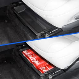 Smabee for Xpeng G6 2023-2026 /G7 2025 2026 Car Storage Box Under Seat Drawer Type Organizer Storage Box Case Accessories