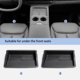 Smabee for Xpeng G6 2023-2026 /G7 2025 2026 Car Storage Box Under Seat Drawer Type Organizer Storage Box Case Accessories