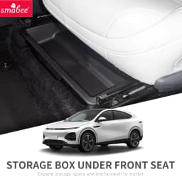 Smabee for Xpeng G6 2023-2026 /G7 2025 2026 Car Storage Box Under Seat Drawer Type Organizer Storage Box Case Accessories