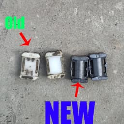 4x Car Door Check Strap Repair Kit Stopper Damping Clip For Hyundai i10 i20 Accent Creta Elantra Santa Fe Sonata Verna Tucson