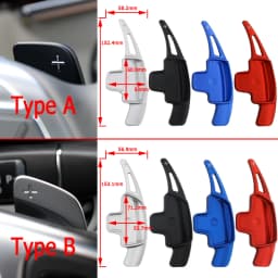 For Mercedes Benz A B Class W447 W176 W246 MB SLK R172 CLA C117 GLA X156 Car Steering Wheel Paddles Shifter Extender Accessories