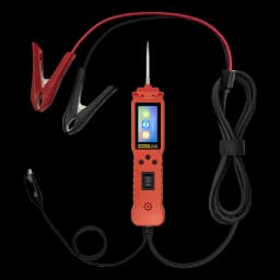12 24V P100 P200 Automotive Circuit Tester Power Circuit Probe Electrical Tester Continuity Voltage Lamp Testing Tool 2M Cable