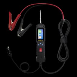 12 24V P100 P200 Automotive Circuit Tester Power Circuit Probe Electrical Tester Continuity Voltage Lamp Testing Tool 2M Cable