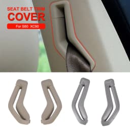 39885877&39885875 Left Right Seat Belt Retractor Guide Ring Belt Selector Gate Seat Belt Trim Cover For Volvo S80 V70 XC90