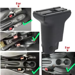 For Fiat 500 Armrest Box For Fiat CRONOS Car Armrest Box Dedicated Retrofit Heighten Interior Center Storage Box Car Accessories
