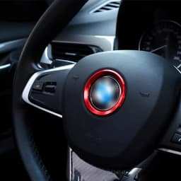 Car Styling Decoration Ring Steering Wheel Circle Sticker for BMW 1 2 3 5 Series M3 M5 E36 E46 E60 E90 E92 F30 F31 F25 X1 X3 X5