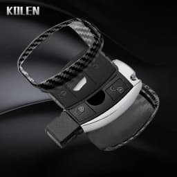 ABS Carbon Fiber Style Car Key Case Cover For Mercedes Benz A B C E Class GLS GLA GLK GLC CLS CLA AMG W204 W205 W212 W463 W176