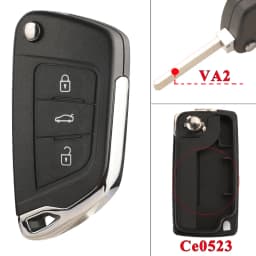 jingyuqin For Peugeot 107 207 307 407 306 308 408 508 3008 4008 Partner CE0523 CE0536 Modified Filp Remote Car Key Shell Case