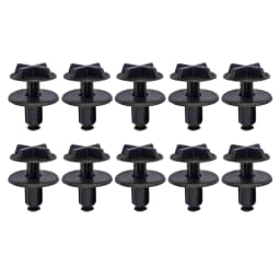 10x For Land Rover Range Rover Evoque I 2011 2012 2013 2014 2015 2016 2017 2018 Battery Cover Cowl Trim Panel Fastener Clips