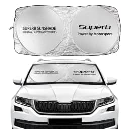 Car Windshield Sunshade Cover Accessories For Skoda Octavia Fabia Rapid Superb Kodiaq Scala Karoq Citigo Kamiq Roomster Enyaq