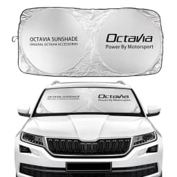 Car Windshield Sunshade Cover Accessories For Skoda Octavia Fabia Rapid Superb Kodiaq Scala Karoq Citigo Kamiq Roomster Enyaq