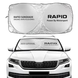 Car Windshield Sunshade Cover Accessories For Skoda Octavia Fabia Rapid Superb Kodiaq Scala Karoq Citigo Kamiq Roomster Enyaq