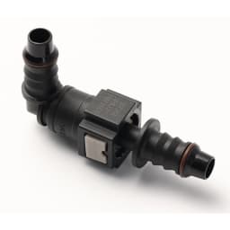 High Quality Durable Automotive Fuel Quick Connector 90°7.98mm 5/16'' ID8 Elbow Quick Rlease Connect Fuel Nylon Hose Adapter