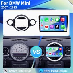 Car Radio Android 16 For BMW Mini Cooper R56 R60 R51 2006 - 2015 GPS Carplay Navigation Stereo Auto DSP BT DVD Multimedia Player