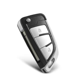 KEYYOU New For VW Volkswagen Golf 4 5 6 Passat B5 B6 Polo Touran MK4 Bora For Seat Skoda 2 3 Buttons Modified Folding Car Key