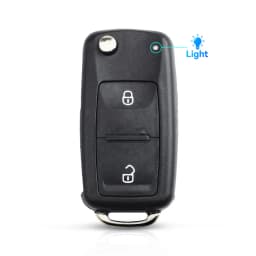 KEYYOU New For VW Volkswagen Golf 4 5 6 Passat B5 B6 Polo Touran MK4 Bora For Seat Skoda 2 3 Buttons Modified Folding Car Key