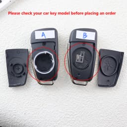 Modification/Upgrade Folding Car Key Fob Case Shell Housing for Audi A4 A4L A6 A6L Q7 TT A3 Q3 Q2L A5 S3 RS3 RS5 S1 Q2 Q5 Q7 A8