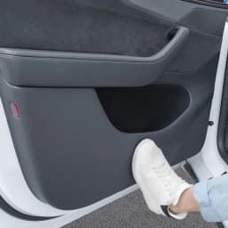 For Tesla Model Y Juniper/6-seater Tesla Model YL Door Panel Protector, Model 3 Highland Front and Rear Door Kick Pads, 4pcs