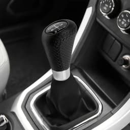 Universal 5 Speed Manual Leather Red Stitch Gear Shift Knob Car Gear Stick Shift Knob Lever Manual Transmission M8 M10 M12