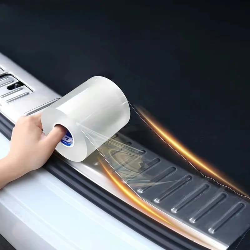 Transparent Car Door Protector Sticker Anti Scratch Tape Auto Trunk Sill Scuff Protector Film Door Edge Protective