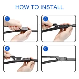3PCS for SUZUKI SX4 S-Cross 2006-2020 26"+14"+10" Front Rear Wiper Blades Windshield Windscreen Window Cutter Accessories