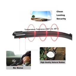 3PCS for SUZUKI SX4 S-Cross 2006-2020 26"+14"+10" Front Rear Wiper Blades Windshield Windscreen Window Cutter Accessories