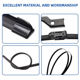 3PCS for SUZUKI SX4 S-Cross 2006-2020 26"+14"+10" Front Rear Wiper Blades Windshield Windscreen Window Cutter Accessories