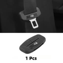 Silicone Seat Belt Cover for VW Golf 7/7.5/8 Golf Jetta Passat - Noise Reduction, Aesthetic Design, Secure Fit & Easy Install